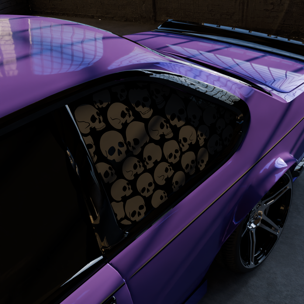skulls decal