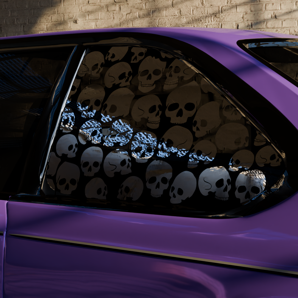 skulls decal