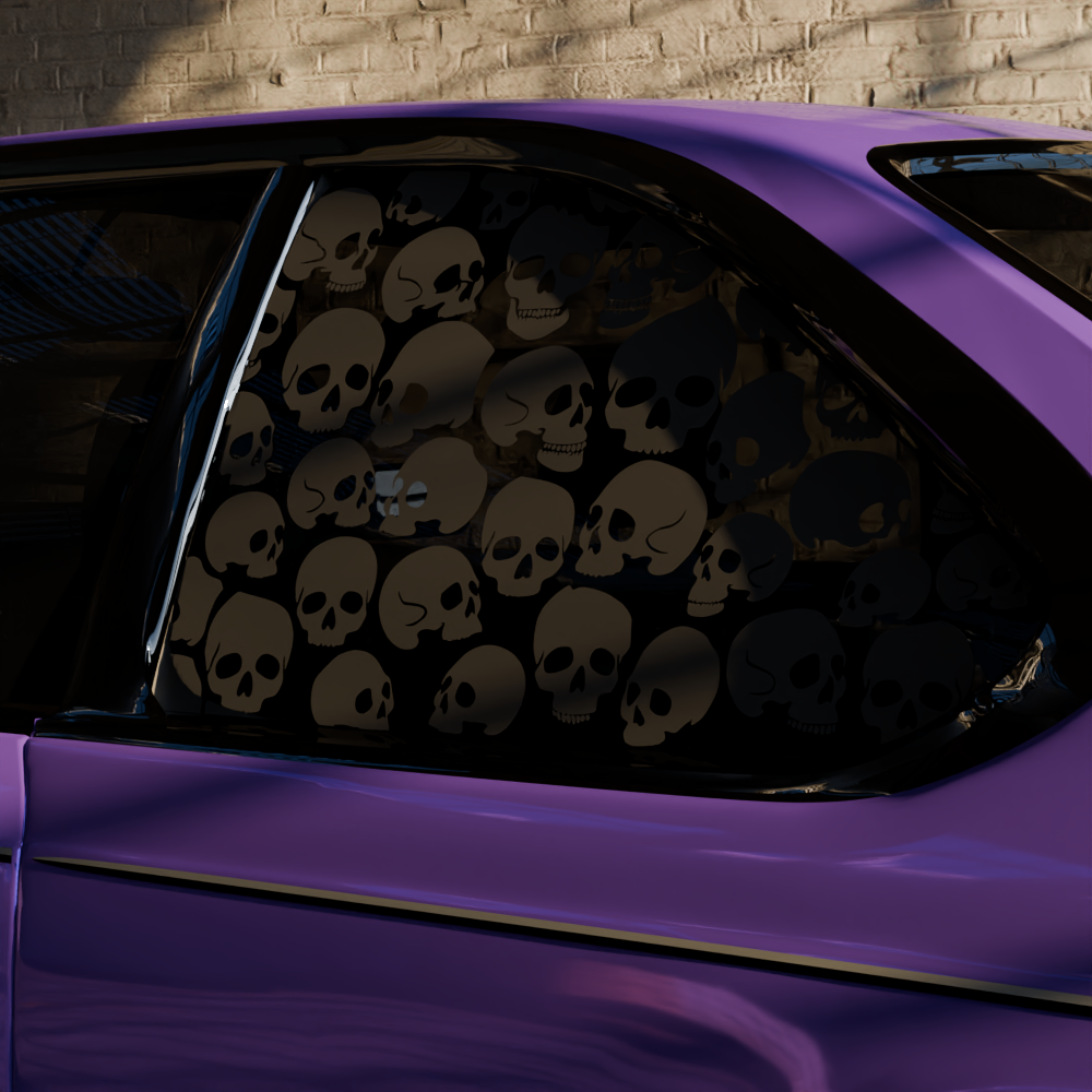 skulls decal