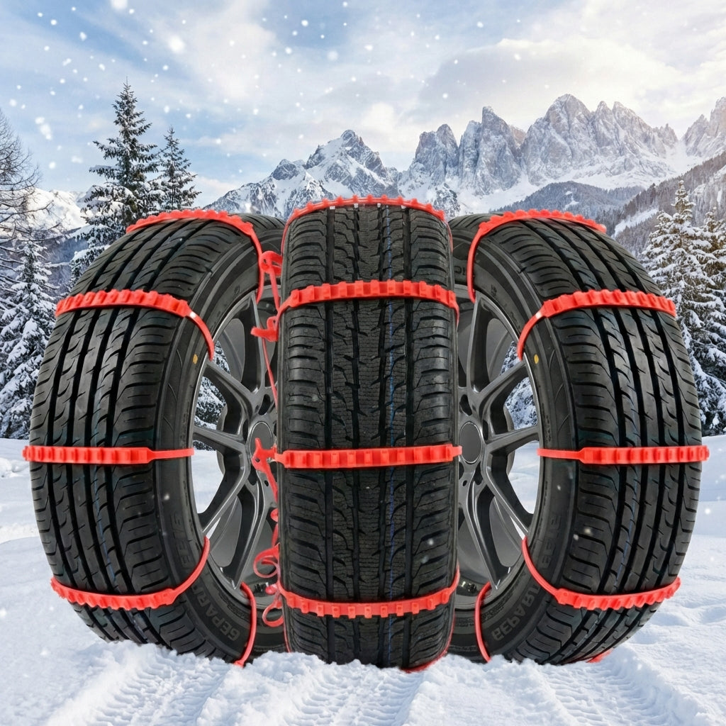 Opaski antypoślizgowe na koła - 10 szt.