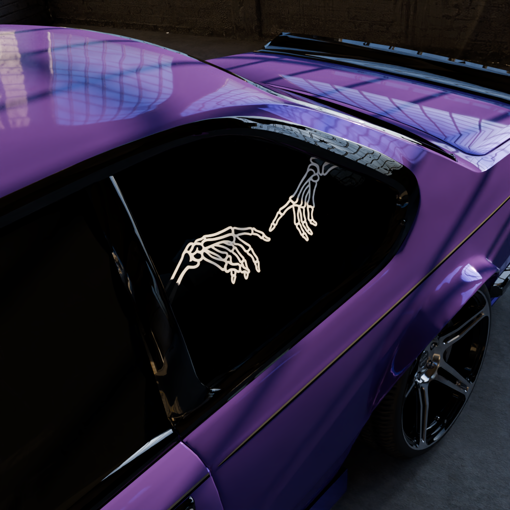 the creation of adam decal